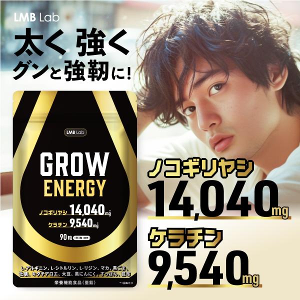 ・ノコギリヤシエキスとケラチンエキスを業界トップクラスに配合したケアサプリノコギリヤシ：14,040mg、ケラチン：9,540mg・アルギニンやシトルリン、マカ、黒ごま、昆布など相性抜群な合計27種の活力成分・栄養機能食品として基準を満たす...