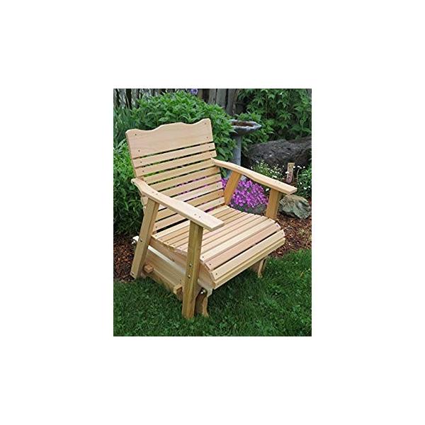 Kilmer Creek 2 Natural Cedar Porch Glider Amish Crafted Www