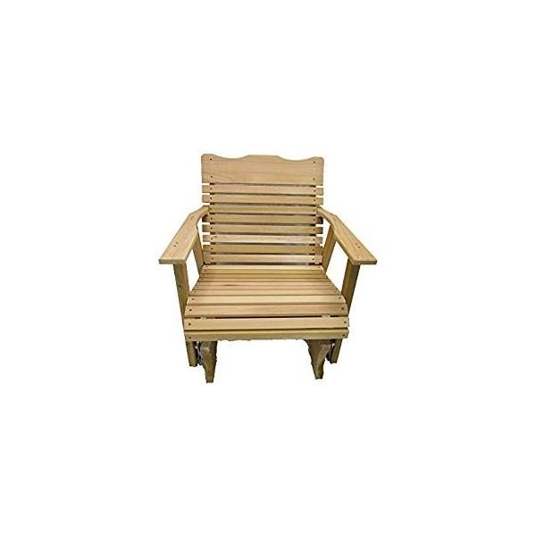 Amish Crafted Kilmer Creek 4 Natural Cedar Porch Glider