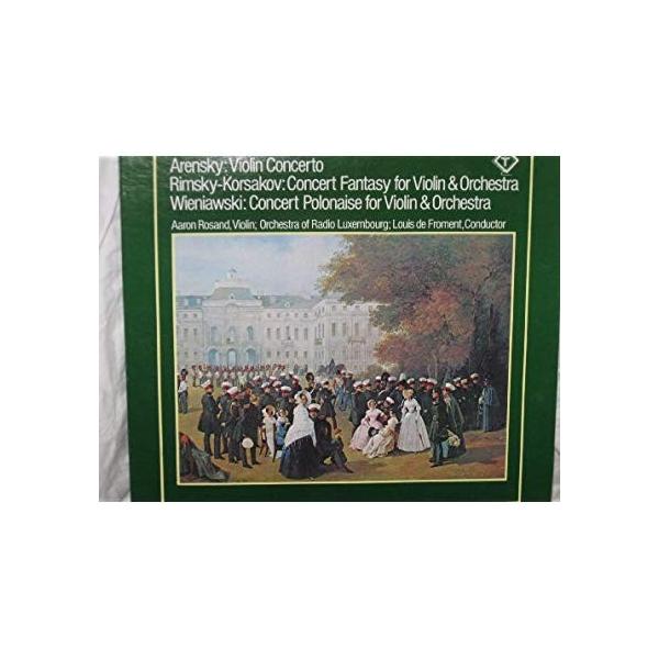 Arensky Violin Concerto Rimsky Korsakov Concert Fantasy For Violin Sagaretxe Net