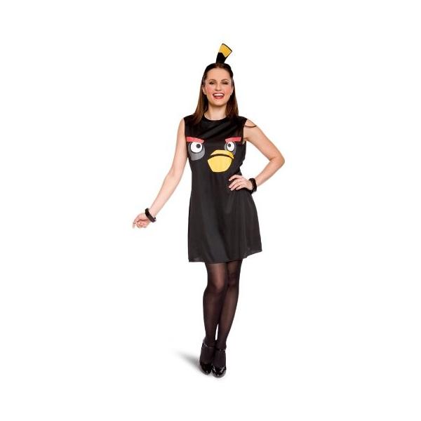 Birds Angry Costume Magic Birds Bird Black Paper Sassy Black Dress Dress Small U Leveltwoヤフー店