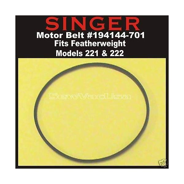 Featherweight Models Belt Models Singer 221 Genuine Motor U Leveltwoヤフー店 Featherweight Singer 222