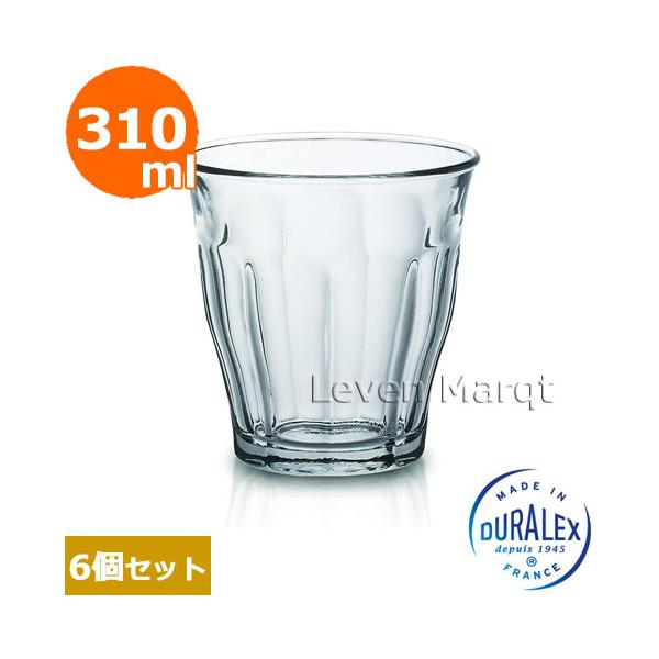 ピカルディ タンブラー 310ml (6個セット) デュラレックス DURALEX コップ/グラス/カフェ