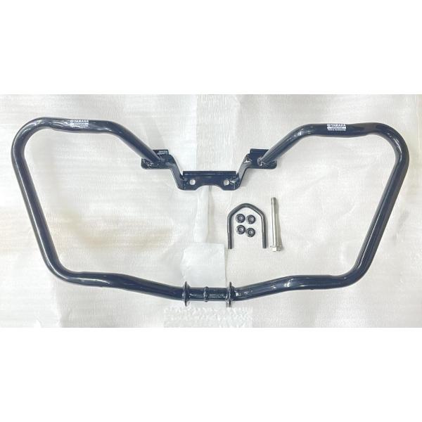 FZ-X(2021~2025)　FZS-FI(2019~2023)　用インドヤマハ純正 エンジンガード　新品　となります。FZS150旧型タイプへの取付は未確認のため不明となります。取付に必要なボルト・カラー・アタッチメント付属しております...