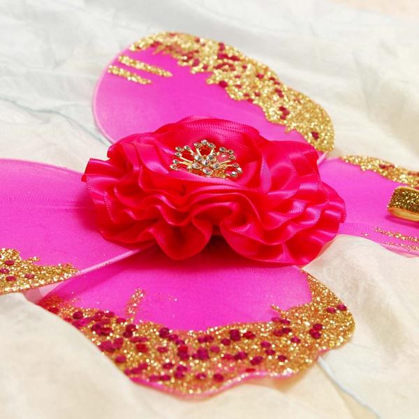 コスチューム 写真撮影 記念写真 赤ちゃん 羽 蝶 ヘアバンド 花 セット ピンク 赤 新生児 ニューボーンフォト フォト