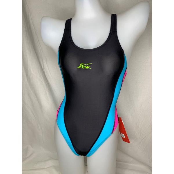 M.A.D. 競泳水着 黒/黄色 SWIMHXBY] 競泳水着 レディース ガールズ 281 Tバックモデル 黒