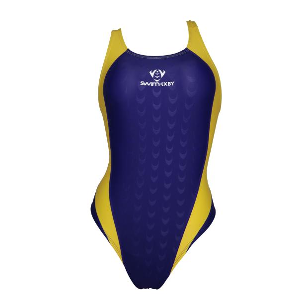 SWIMHXBY】 競泳水着 レディース ガールズ 281 ベーシック ネイビー