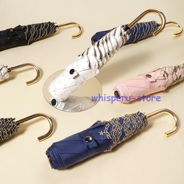 完全遮光 uvカット率99.9% 折りたたみ 日傘 晴雨兼用 10本骨国内ブランド 国内メーカー製品 ピンク ブルー ベージュ ブラック　風にあおられても安心 丈夫な 折りたたみ 耐風傘 無地 甲州織 uvカット 90％以上　傘 雨傘 ジャ...