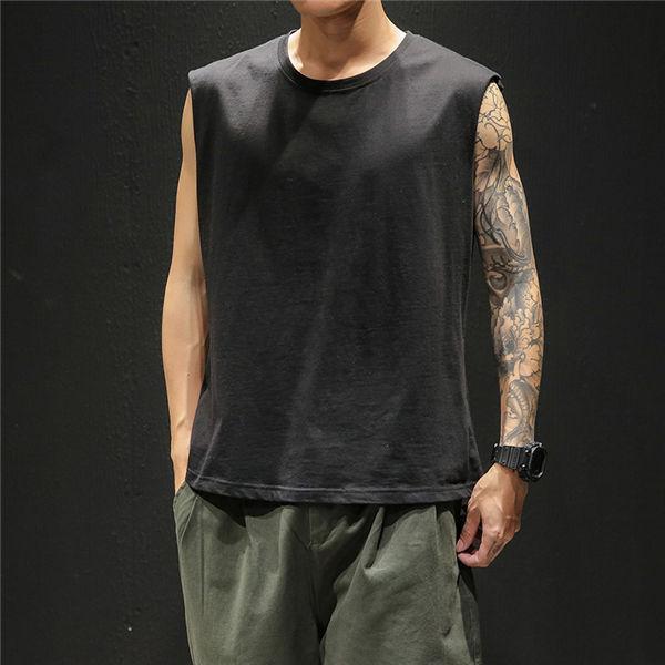 タンクトップ メンズ ドライ ノースリーブ メンズ トップス 吸汗 速乾 インナー スポーツ カットソー 送料無料 nhxik 良心ストア 通販 Yahoo ショッピング