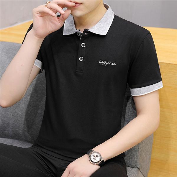 メンズポロシャツ 半袖ポロシャツ ボタンダウンシャツ ポロ Polo ポロシャツ ボタンシャツ 半そでシャツ カラー配色 サマー 夏限定 肌着 リゾート Hkpploy0006 良心ストア 通販 Yahoo ショッピング