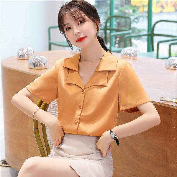 シャツ レディース フォーマル 半袖 ブラウス 人気 ファッション トップス オシャレ オフィス 女性用 通勤 春秋 代 30 40代 普段着 送料無料 Hnsstbron0103 良心ストア 通販 Yahoo ショッピング