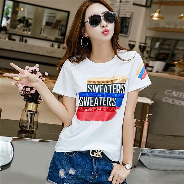 Tシャツ レディース 半袖 Tシャツ プリント 大人 かわいい トップス Tシャツ レディース カットソー カジュアル ゆったり 人気 流行 送料無料 Kkxinst0012 良心ストア 通販 Yahoo ショッピング