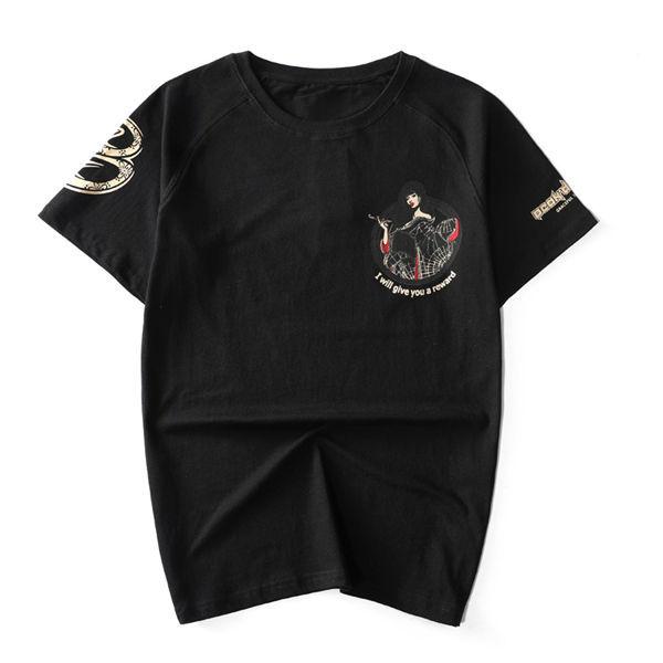 和柄半袖tシャツ メンズ プリント キャラクター メンズ特攻服 メンズ 半そでtシャツ 涼しい 半袖tシャツ 春夏 夏服 サマー ジュニア ファッション Lxchix 良心ストア 通販 Yahoo ショッピング