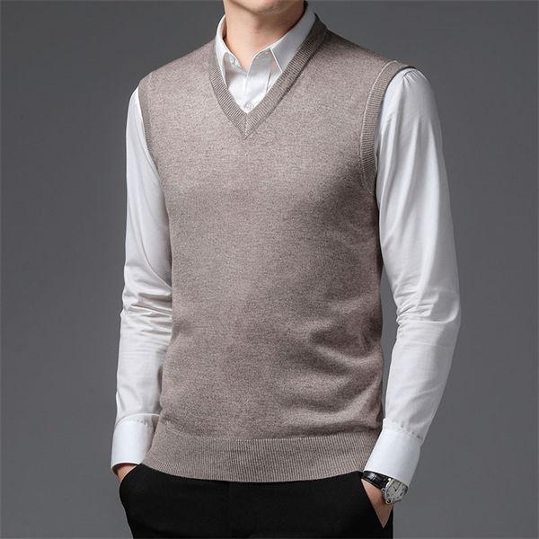 ニットベスト ベスト メンズ アウター ニットベスト メンズ ベスト ニットトップス ジャケット Vネック ベスト 軽暖 暖かい 防寒 送料無料 Pukytr 良心ストア 通販 Yahoo ショッピング