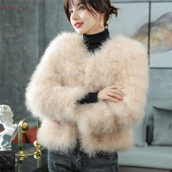 ファーコート レディース 厚手 ゆったり ショート丈 ジャケット 可愛いコート もこもこ コート ファージャケット 暖かいアウター 韓国風 Pytrep0013 良心ストア 通販 Yahoo ショッピング