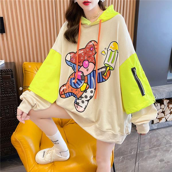 パーカー トレーナー レディース プルオーバー パーカー プリント ロゴ クマ 可愛い トレーナー スウェット パーカー ゆったり ハロウィン 送料無料 Redtorn 良心ストア 通販 Yahoo ショッピング