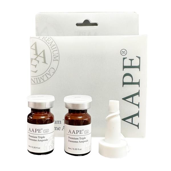 【新品未使用】AAPE ヒト幹細胞由来エクソソーム AAPEプレミアムエッセンス 6mL/本 2本入り/箱 エクソソーム ヒト脂肪