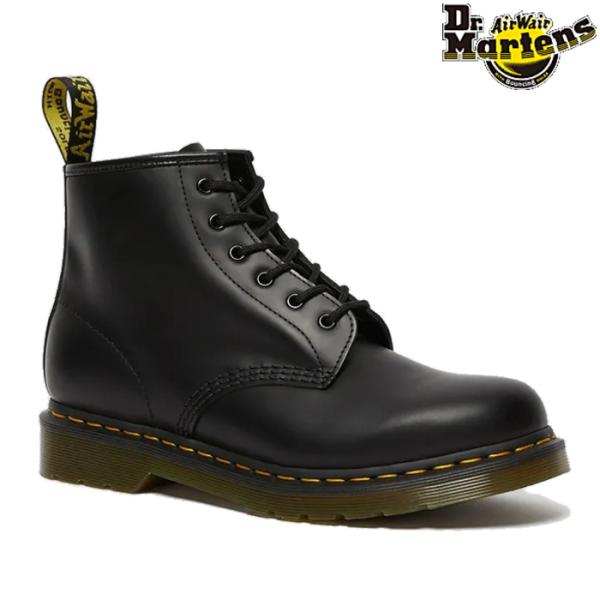 Dr.Martens ドクターマーチン メンズ レディース ブーツ 101 YS スムース 6 ホール ブーツ イエローステッチ 26230001 101 YELLOW STITCH 6EYE