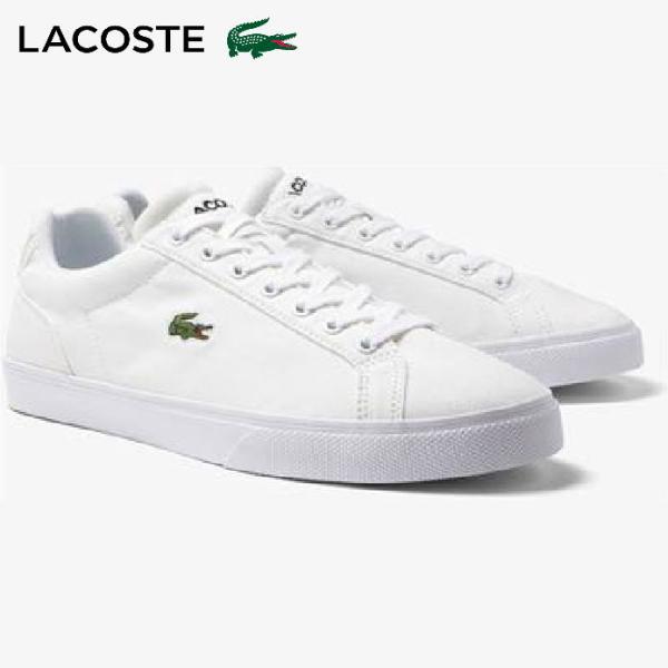 LACOSTE ラコステ 45CMA0054 LEROND PRO BL 123 1 CMA メンズ ローカットスニーカー ホワイト スポーツ レースアップ カジュアルシューズ