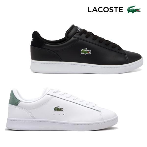 LACOSTE ラコステ 48SMA0011 CARNABY SET 224 1 SMA メンズ スニーカー レザー シンプル カジュアル 靴