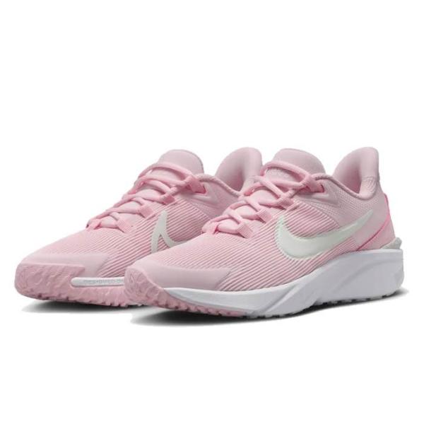 NIKE ナイキ DX7615 602 スター ランナー 4 NN GS ジュニア キッズ スニーカー カジュアル シンプル スポーティ アウトドア ローカット シューズ 靴