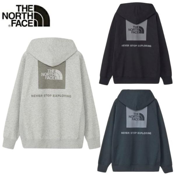 THE NORTH FACE ザノースフェイス メンズ レディース スウェット トレーナー アウトドア BACK SQ LG HOODIE NT62533 普段使い 旅行 お出かけ