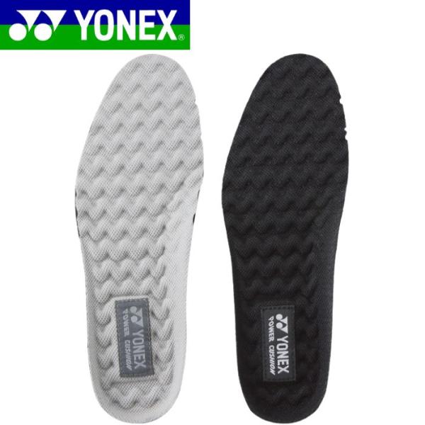YONEX ヨネックス メンズ レディース インソール パワークッション インソール ACW100 中敷き シューズ用品 快適 男女兼用 黒 ブラック グレー