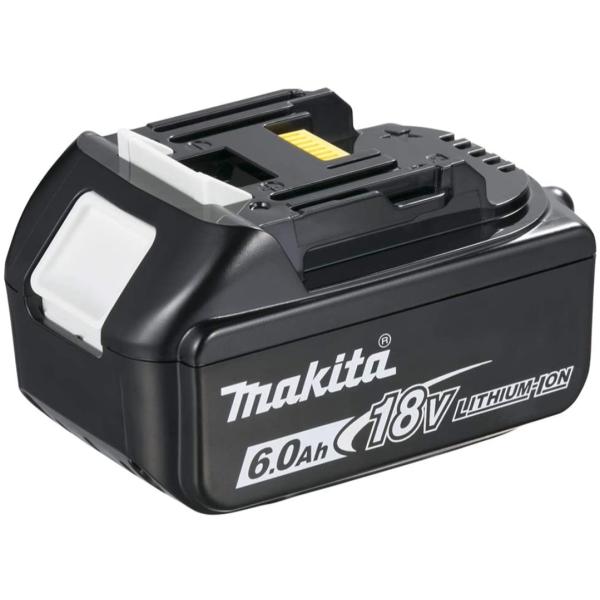 ◆マキタ[makita] バッテリー 18V 6.0Ah BL1860B/純正品・＊(アスタリスク)マーク付き。・残量表示＋自己故障診断機能付き。【対応機種】本体に「LXT」ロゴ、「☆」マークがある機種。※新品フルセット(TD173D)から...