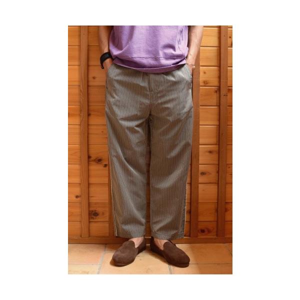 BRU NA BOINNE (ブルーナボイン) シャイニーイージーパンツ [GREY