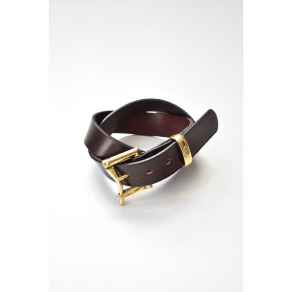 【NEW!】Martin Faizey (マーティンフェイジー) 1.25 inch Quick Release Belt [A.NUT/BRASS]