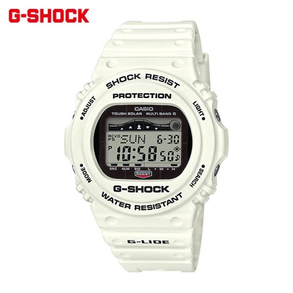 CASIO G-SHOCK G-LIDE 電波ソーラー　腕時計 dショッピング |G-SHOCK Gショック Gライド タイドグラフ 電波