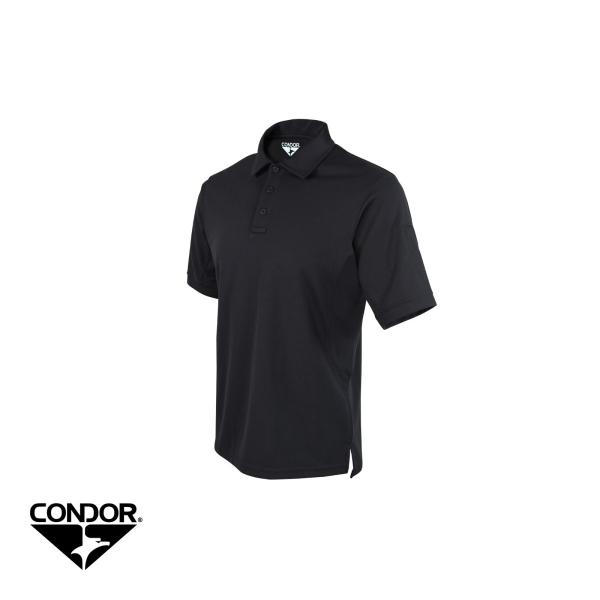 CONDOR 101060-002 PERFORMANCE TACTICAL POLO BLACK (L) (M) (S) (XL)
