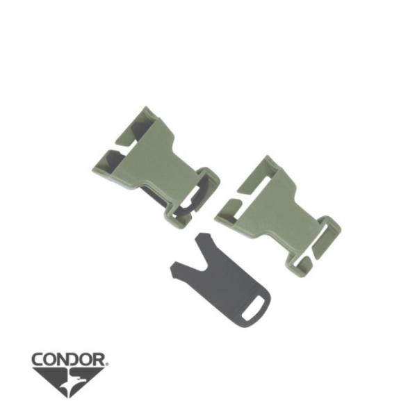 CONDOR 221161(-001-002-498) VAS QDBUCKLES 【2SET / PACK】(OLIVE DRAB  BLACK  COYOTE BROWN)