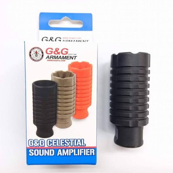 G&amp;G　G-02-105 Celestial sound Plastic Amplifier -  Black (14mmCCW)