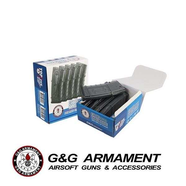 G&G G-08-151 105R Mid-Cap Magazine for GR16 (Tainted) 5pcs