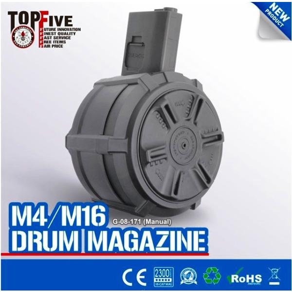G&amp;G G-08-171  2300R  Drum Magazine For  M4/M16