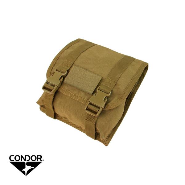 CONDOR MA53-498 LARGE UTILITY POUCH COYOTE BROWN