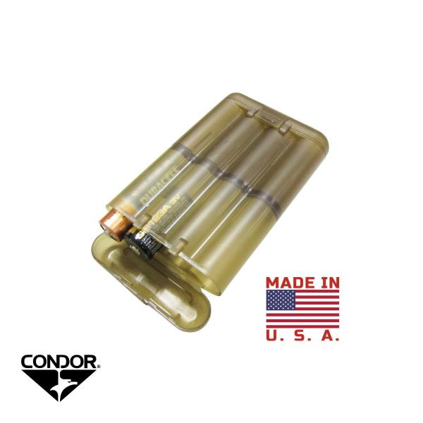 BATTERY CASE ( 1SETS / PACK ) TAN / BROWN当店はG&amp;G JAPAN  , CONDOR JAPAN のオフィシャルサポート店だから安心！