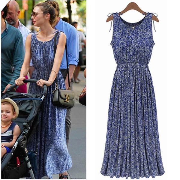 リゾートワンピース 韓国ワンピース ノースリーブ ブルー 青 バカンス 海 旅行 沖縄 グアム ハワイ Buyee Buyee Japanischer Proxy Service Kaufen Sie Aus Japan