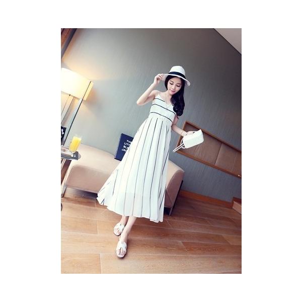 ストライプ マキシワンピース ロングワンピース アシンメトリー 春夏 バカンス リゾート 海 グアム ハワイ Buyee Buyee Japanese Proxy Service Buy From Japan Bot Online