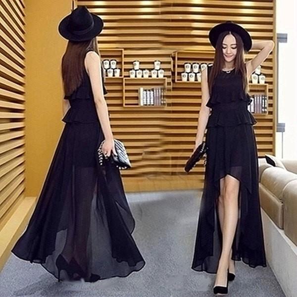ノースリーブ ワンピース パーティードレス ロングドレス 40代 30代 代 50代 アシンメトリー シフォン フリル 個性的 Buyee Buyee Japanese Proxy Service Buy From Japan Bot Online