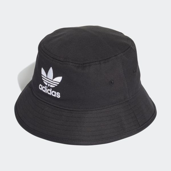 アディダス adidas バケットハット ハット オリジナルス  BUCKET HAT CORE IS4629 AJ8995  ブラック ベージュ コンパクト 旅行 携帯 日差しよけ UVカット 人気