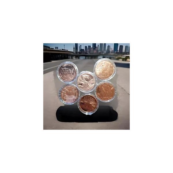 5) .999 1オンス銅貨 : WORLDRE SOURCE - 通販 - Yahoo!ショッピング