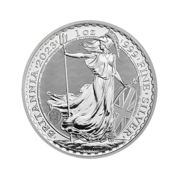 1オンスブリタニア 2023 チャールズ 3 世 イギリス銀貨 (新王