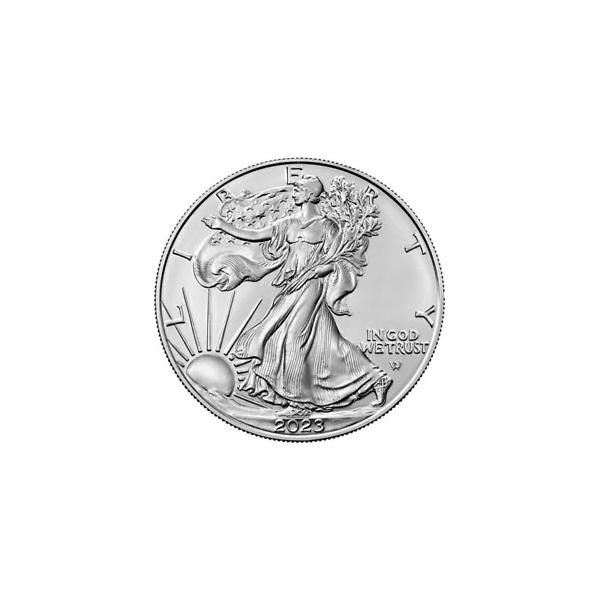 2023 アメリカン シルバー イーグル (ASE) 1 オンス銀貨 : WORLDRE