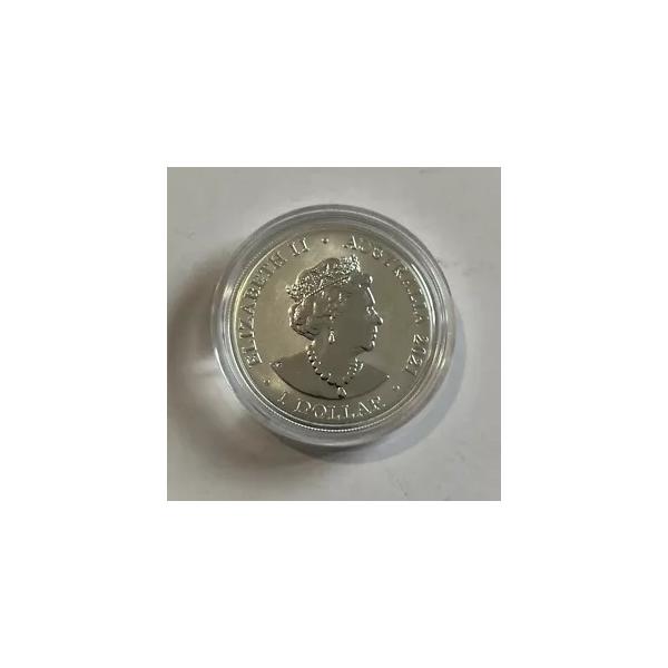 2021 オーストラリアで最も危険なホオジロザメ 1 オンス銀貨 0.999