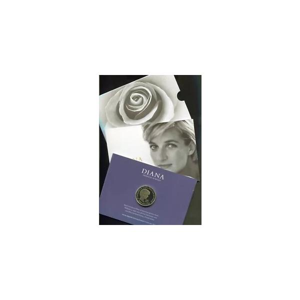イギリス 5ポンド シルバー プルーフ 1999 ダイアナ記念コイン KM#997