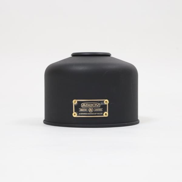 AS2OV（アッソブ） AS2OV GAS CANS COVER(250g/PLATE)BLACK OD缶カバー