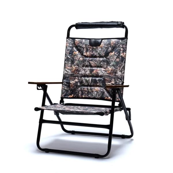 AS2OV オリジナルカモポリカシリーズ リクライニングハイバックローバーチェア 392101CAMO-98 アッソブ 折り畳みチェア