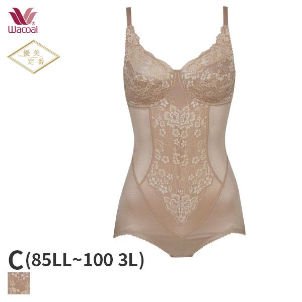 A ワコール 優美定番 ボディスーツ はき込み丈 普通 やや長め Qサイズ Cカップ アンダー85 100 Ara195 M A インナーショップ リバティハウス 通販 Paypayモール